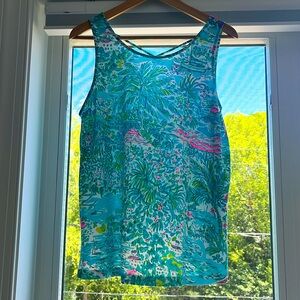 Lilly Pulitzer Like New Kristen Tank Top Size L